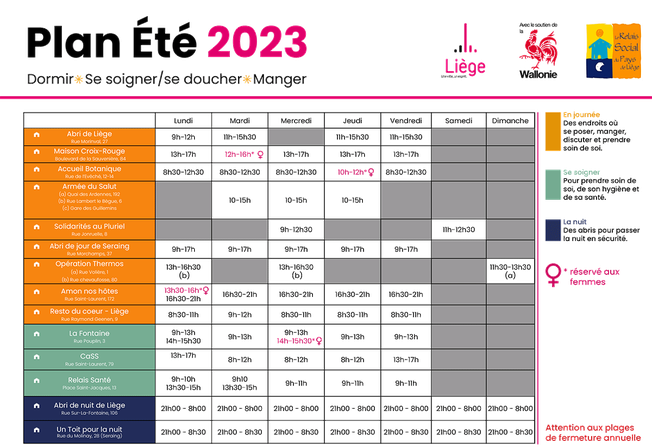 Plan été 2023