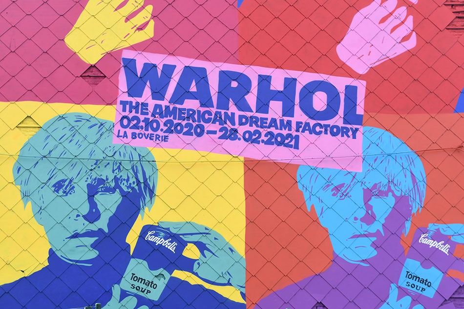 Paliss'art à la manière de Warhol © Urbanisme Ville de Liège