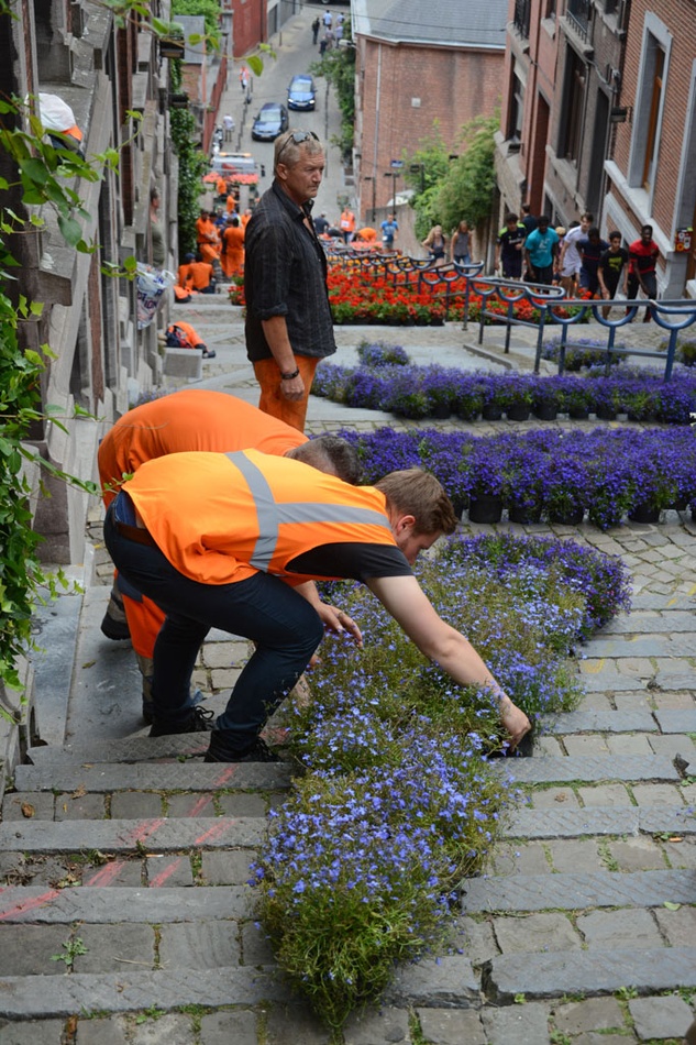 Bueren en fleurs 2018 © Ville de Liège - Urbanisme - JP ERS