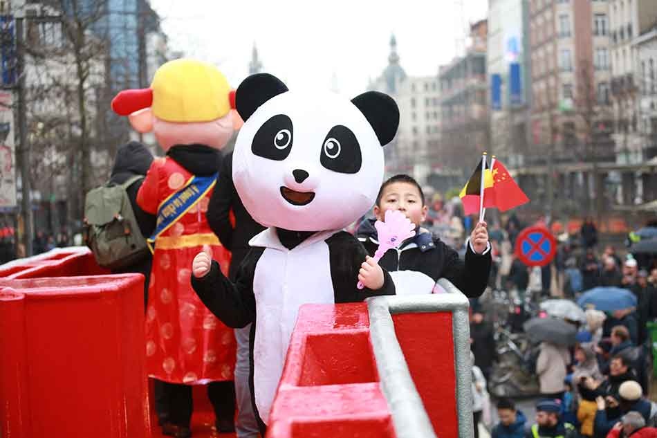Parade du Nouvel An Chinois