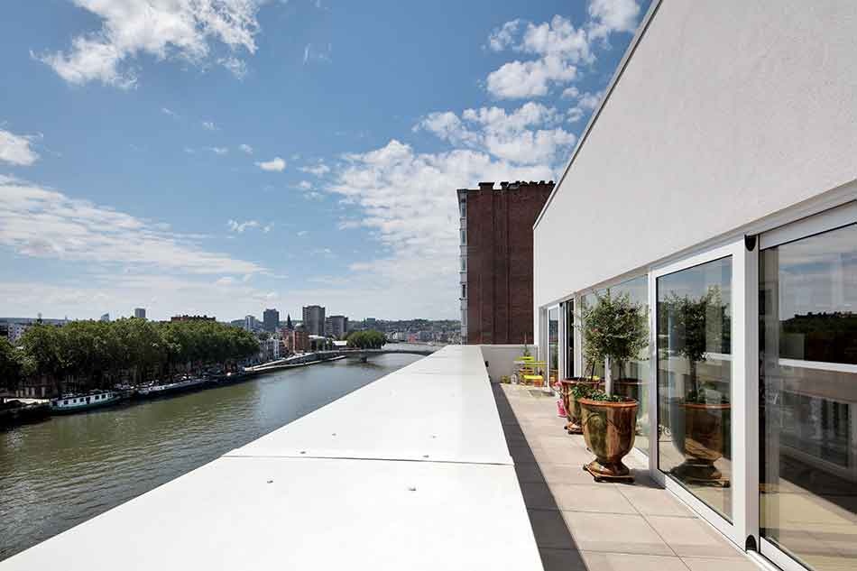 Prix du projet privé résidentiel du Prix de l'Architecture et de l'Urbanisme de la Ville Liège © Altiplan - G. de Kinder