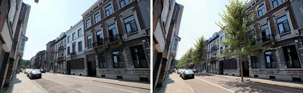 Rue de Rotterdam - Projection 3D QuickiT