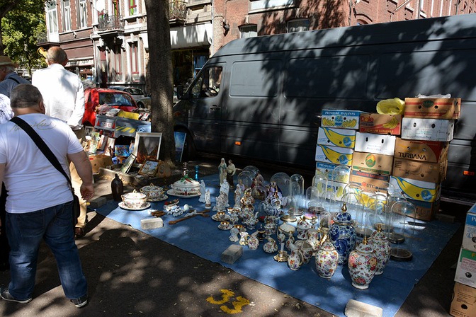 Brocante de Saint-Pholien - © Ville de Liège (Urbanisme) - J-P ERS