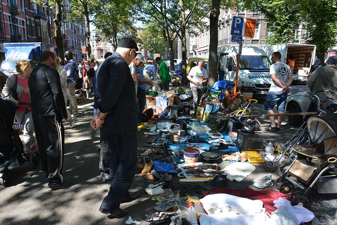 Brocante de Saint-Pholien - © Ville de Liège (Urbanisme) - J-P ERS