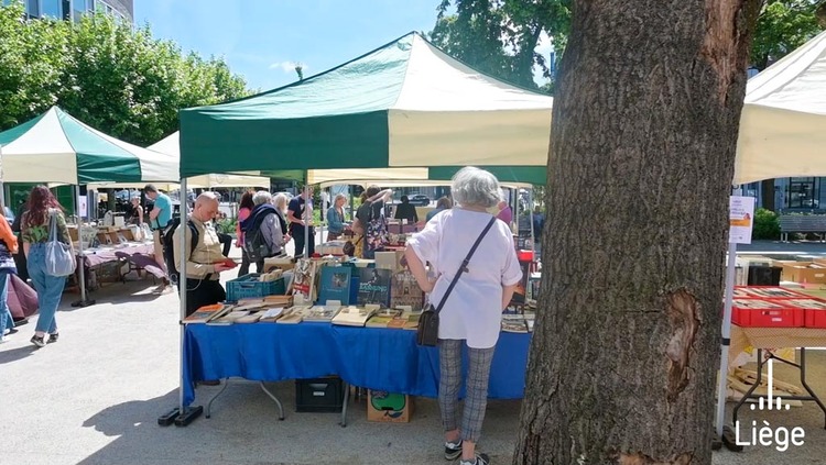 Place aux Livres © Ville de Liège