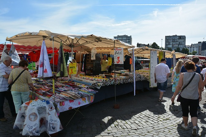 Marché de la Batte - © Ville de Liège (Urbanisme) - J-P ERS