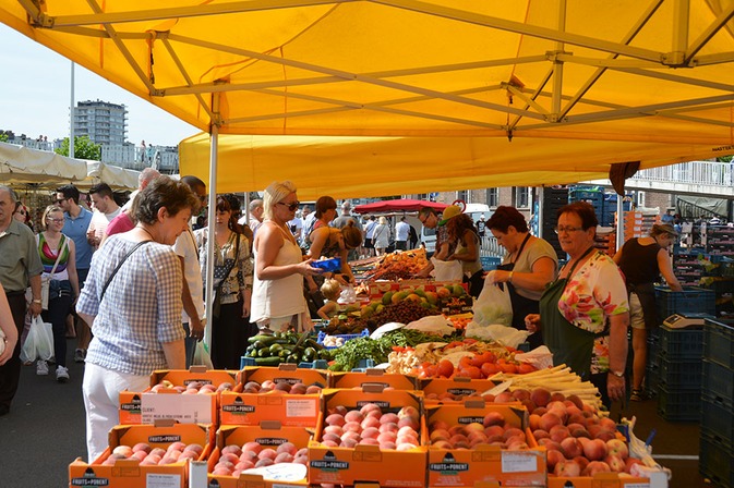 Marché de la Batte - © Ville de Liège (Urbanisme) - J-P ERS