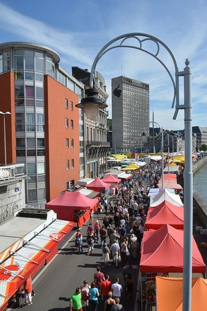 Marché de la Batte - © Ville de Liège (Urbanisme) - J-P ERS