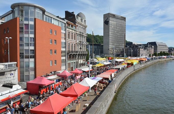 Marché de la Batte - © Ville de Liège (Urbanisme) - J-P ERS