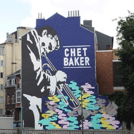 Chet Baker par Jérémy Goffart © Ville de Liège