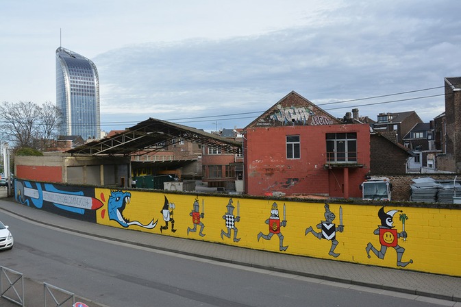 Liège et Hasselt par Honet © Ville de Liège