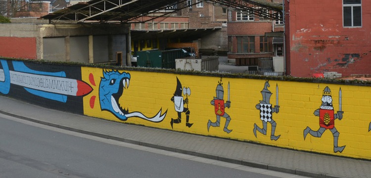 Liège et Hasselt par Honet © Ville de Liège