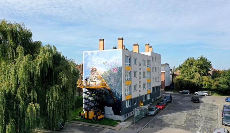 Break free par Collin Van Der Sluijs © Spray Can Arts