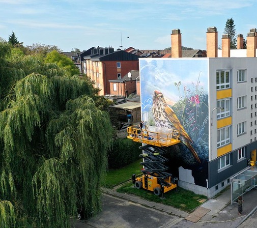Break free par Collin Van Der Sluijs © Spray Can Arts