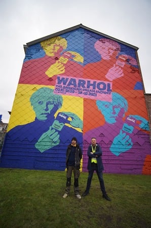 Paliss'art à la manière de Warhol © Michaël Nicolaï