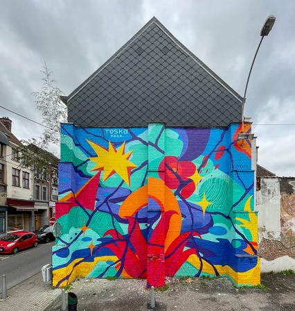 Could heaven ever be like this ? par Toska © Ville de Liège - Spray Can Arts