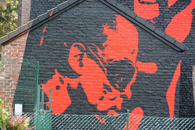 Hommage à Hubert Grooteclaes par Spray Can Arts