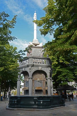 Le Perron rénové - juillet 2019 © Ville de Liège - Urbanisme - JP Ers
