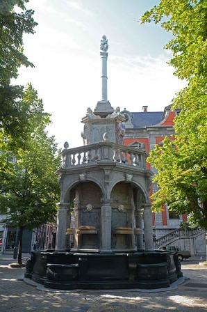 Le Perron rénové - juillet 2019 © Ville de Liège - Urbanisme - JP Ers