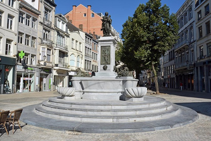 Fontaine de la Vierge - ©Ville de Liège: Jean-Pierre Ers