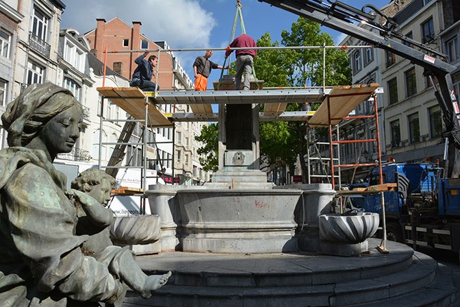 Fontaine de la Vierge - ©Ville de Liège: Jean-Pierre Ers