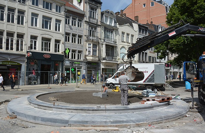Fontaine de la Vierge - ©Ville de Liège: Jean-Pierre Ers