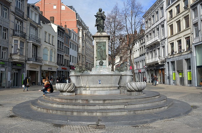 Fontaine de la Vierge - ©Ville de Liège: Jean-Pierre Ers