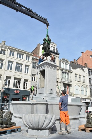Fontaine de la Vierge - ©Ville de Liège: Jean-Pierre Ers