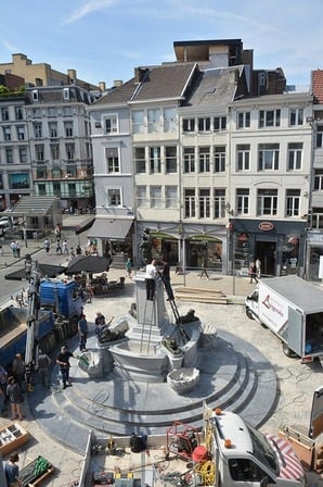 Fontaine de la Vierge - ©Ville de Liège: Jean-Pierre Ers