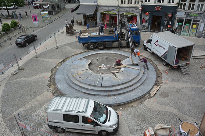 Fontaine de la Vierge - ©Ville de Liège: Jean-Pierre Ers