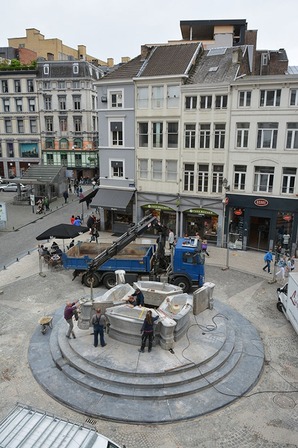 Fontaine de la Vierge - ©Ville de Liège: Jean-Pierre Ers