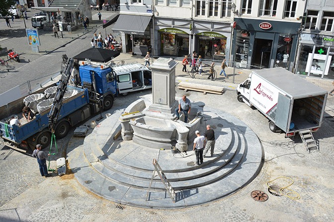 Fontaine de la Vierge - ©Ville de Liège: Jean-Pierre Ers