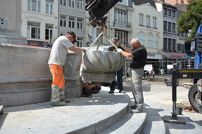 Fontaine de la Vierge - ©Ville de Liège: Jean-Pierre Ers