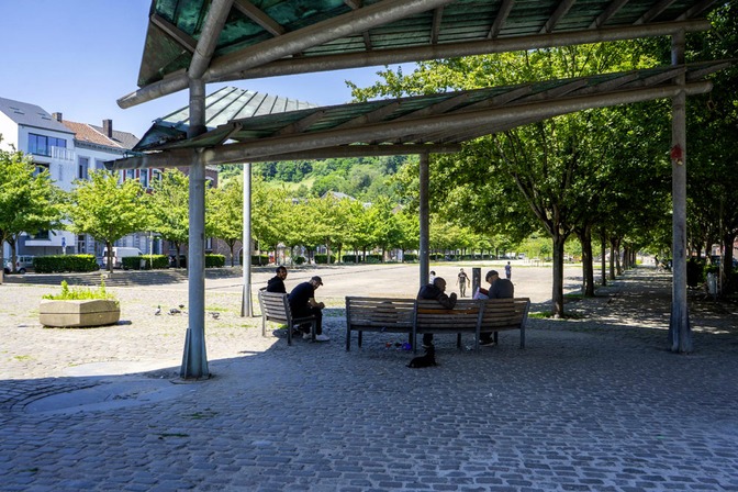 Esplanade Saint-Léonard © Ville de Liège 