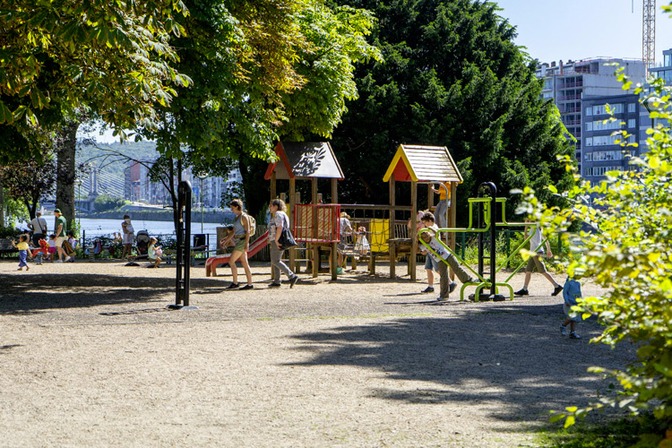 Parc de la boverie - plaine de jeux © Ville de Liège