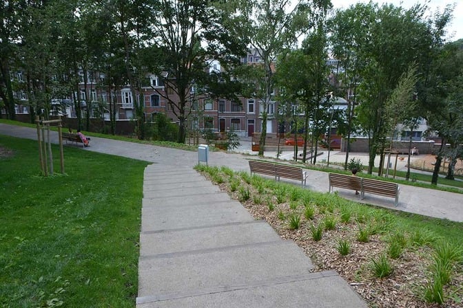 Parc Sainte-Agathe - © Ville de Liège (Urbanisme) - J-P ERS