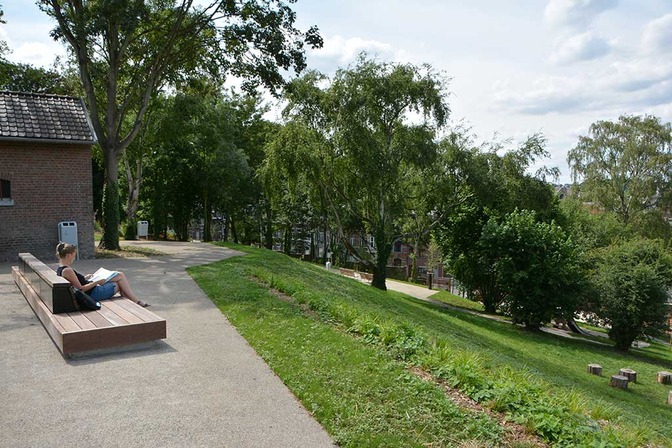 Parc Sainte-Agathe - © Ville de Liège (Urbanisme) - J-P ERS