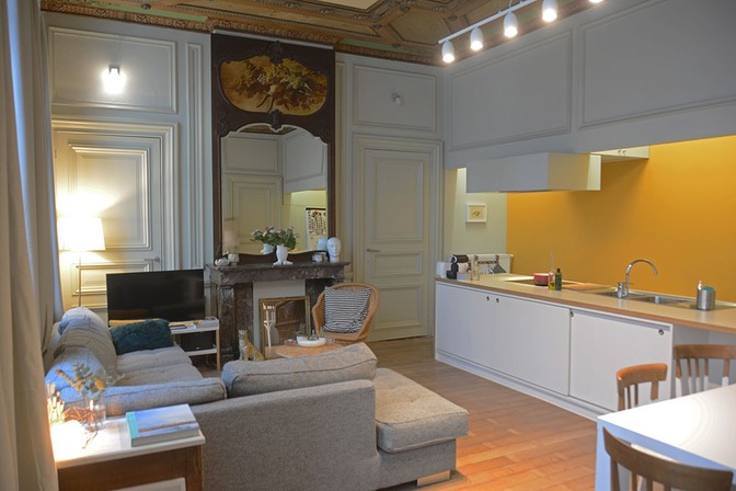 Appartement en location de la Régie Foncière © Ville de Liège - Jean-Pierre ERS