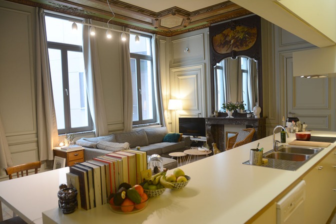 Appartement en location de la Régie Foncière © Ville de Liège - Jean-Pierre ERS