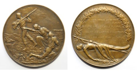 Médaille d'hommage de la Fédération Nationale des militaires mutilés