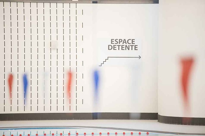 L'espace détente de la piscine de Jonfosse © E. Alvarez
