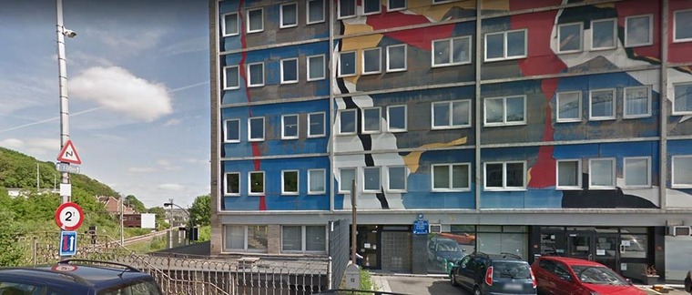 L’immeuble – avenue des Tilleuls 62, 4000 Liège : avant le projet de rénovation et d’aménagement  Copyright : Moury
