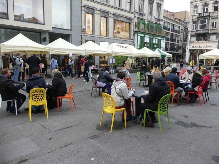Photo prise durant la 5e édition de la « Journée Alimentation saine pour tous » l’an dernier