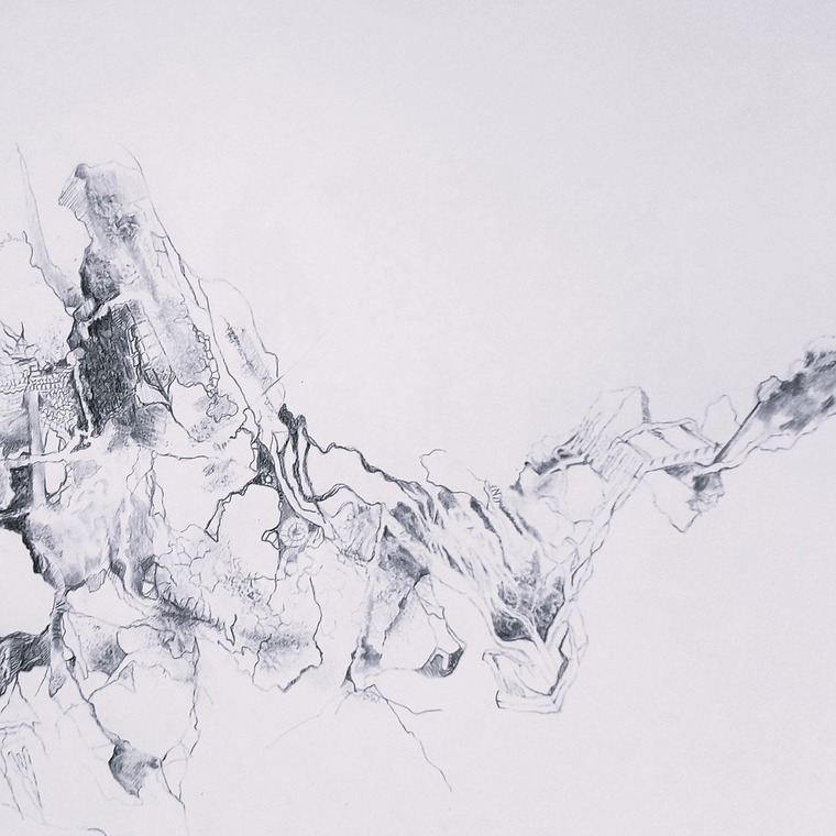 Gabrielle Wilmotte, sans titre, crayon, 2022