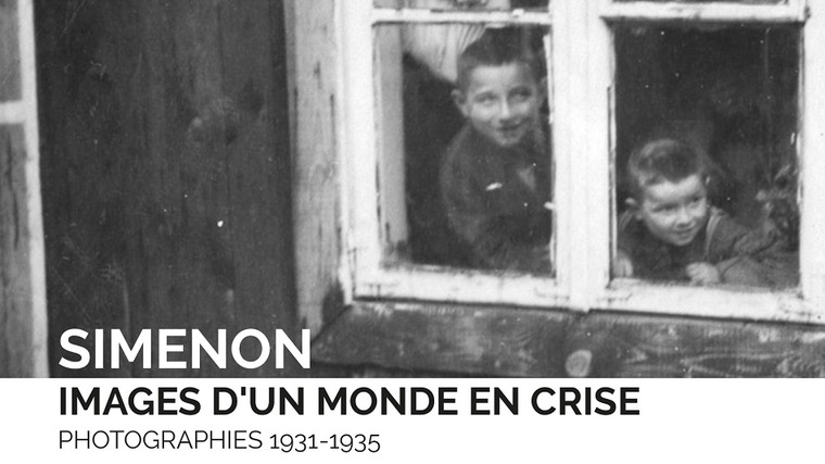 G. Simenon, Enfants dans un quartier pauvre de Vilnius, alors ville polonaise, Mars 1933  © Simenon.tm / Collection Fonds Georges Simenon ULiège