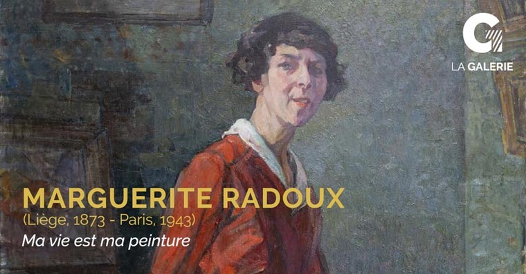 Visuel : M. Radoux, Portrait, 1932, huile sur toile, Musée des Beaux-Arts de la Ville de Liège/La Boverie © Ville de Liège