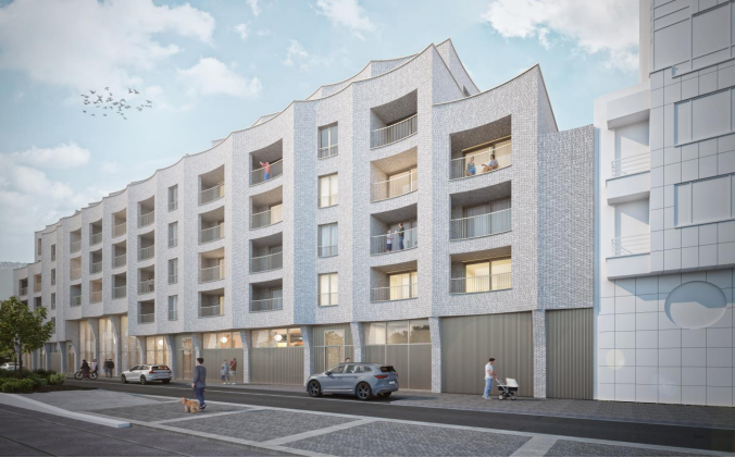 Projet urbanistique - rue paradis 2-4-6-8 ©Moury