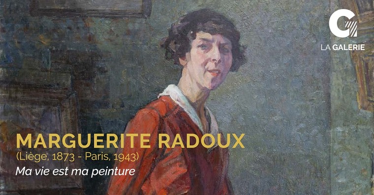 Visuel : M. Radoux, Portrait, 1932, huile sur toile, Musée des Beaux-Arts de la Ville de Liège/La Boverie © Ville de Liège