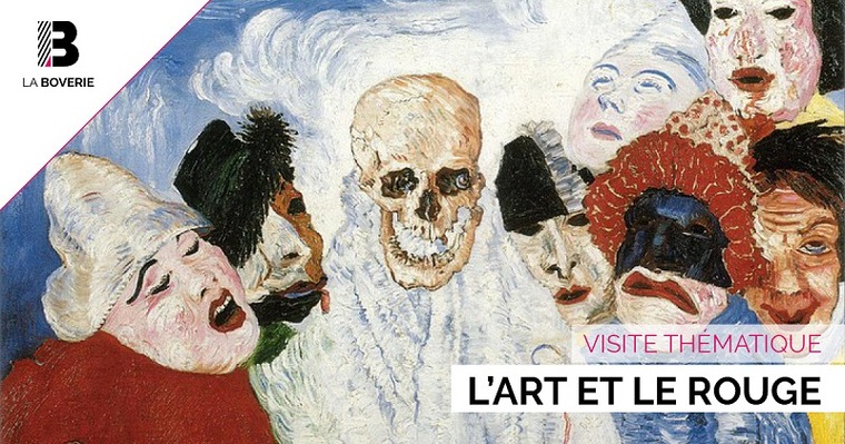 Visuel : James Ensor, La Mort et les Masques, 1897, Collection Musées des Beaux-Arts de la Ville de Liège
