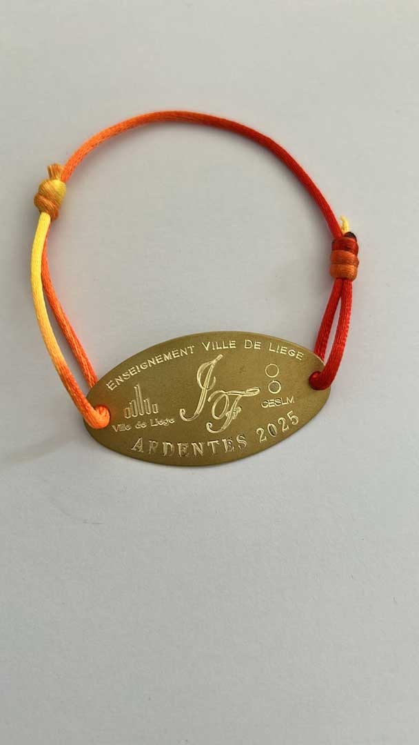 Bracelet gravé  École Léon Mignon